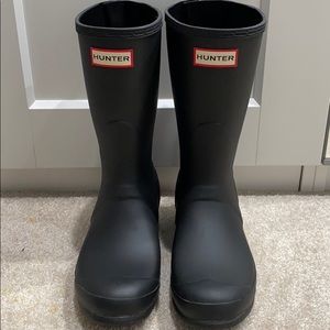 Women’s Original Short Hunter Rain Boots US 8 EUC
